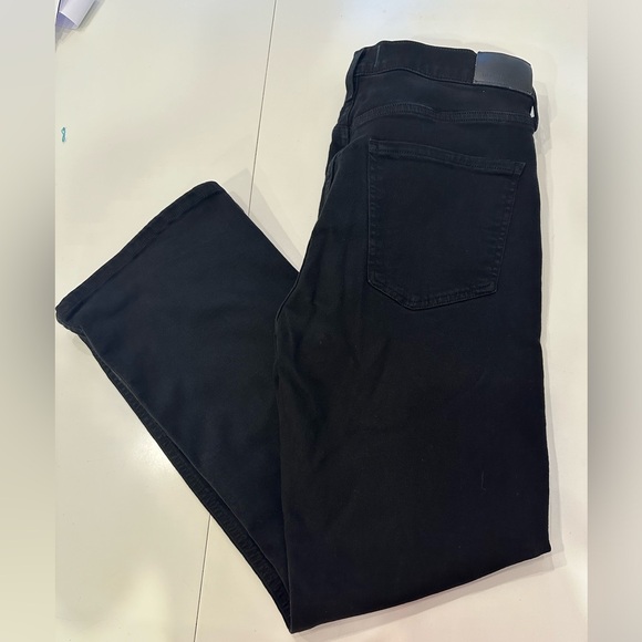 Citizens of Humanity Isola Mid Rise Cropped Boot Jean 
In Plush Black Sz 30 - Picture 9 of 12